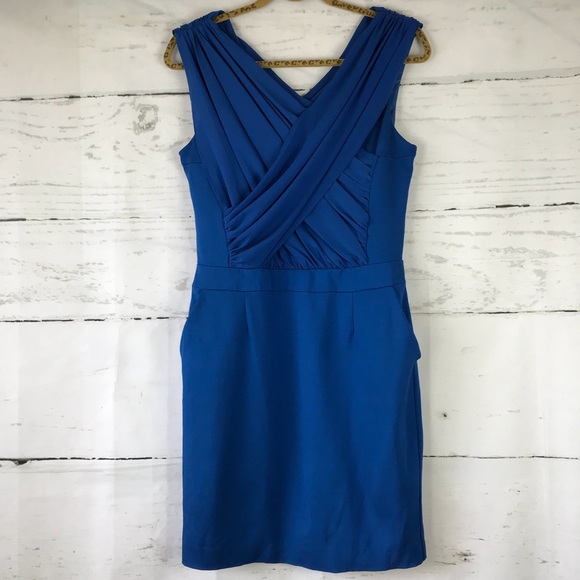 reiss cobalt blue dress